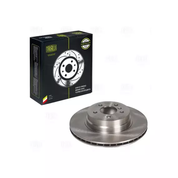 диск тормозной TRIALLI для а/м BMW X5 (E70) (07-)/(F15) (13-)/X6 (E71) (08-)/(F16) (14-) зад. d=345 DF 261504
