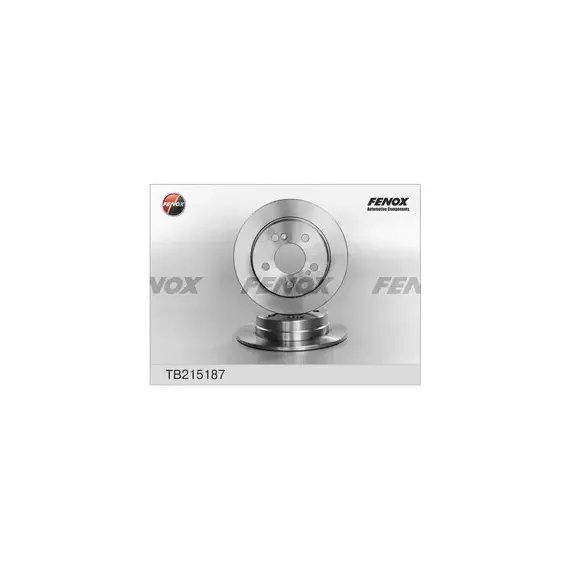 m/1340141/FENOX/Диск тормозной MERCEDES 190 (W201) 82-93, Classe E I (W124) 88-95, Coupe (C124) 87-93, T-Model II (W