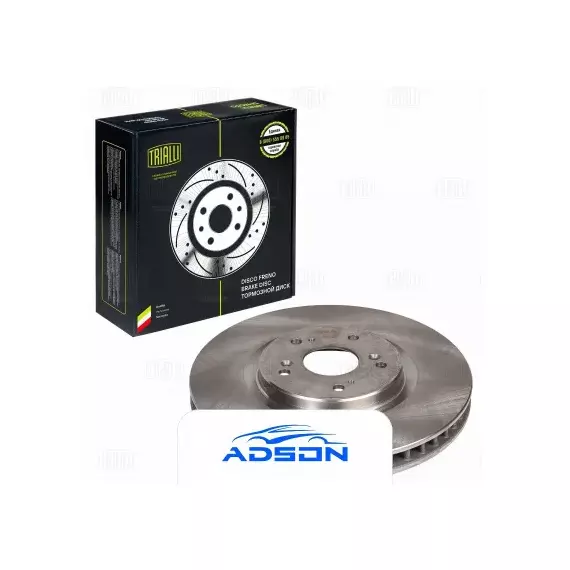 диск тормозной TRIALLI для а/м Honda Accord (08-) перед. d=320 DF 230111