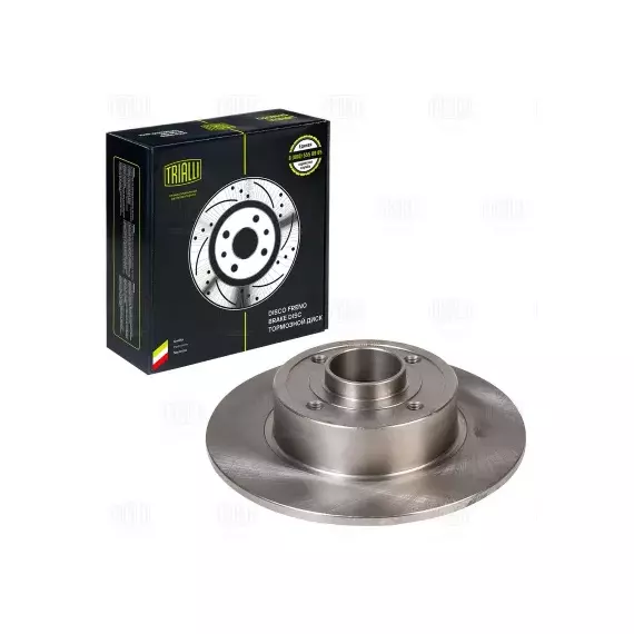 Диск торм. для а/м Renault Megane II (02-)/Clio III (05-) зад. d=240 (без подш.) (DF 095109)