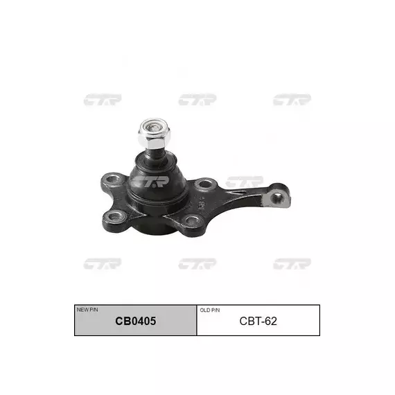 Опора шаровая L (нижний рычаг) TOYOTA TownAce/LiteAce 8895 CBT62 CTR CB0405