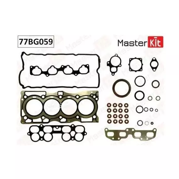 Полный комплект прокладок ДВС Nissan X-TRAIL(T30) (QR25DE) 01-13 MasterKit 77BG059 - MasterKit арт. 77BG059