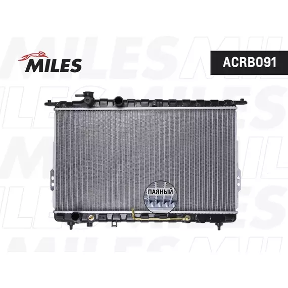 Радиатор охлаждения двигателя для Hyundai Sonata 1998-2004 / арт. ACRB091 / бренд MILES / OEM 2531038050 - MILES арт. ACRB091