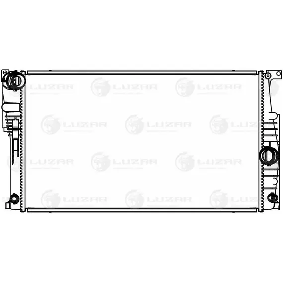 Радиатор охл. для а м bmw 3 (f30) (11-) 1.5i 2.0i 3.0i Luzar LRc 26111 - Luzar арт. LRc 26111