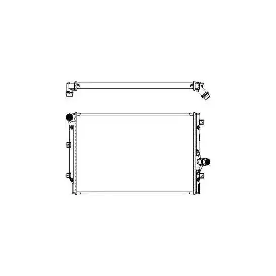Радиатор AUDI A3 04-12, TT 06-06, SKODA OCTAVIA 04-12, SUPERB 08-10, VW GOLF VI 04-08, VW PASSAT/PASSAT CC 05-10, PASSAT 10- 30611006
