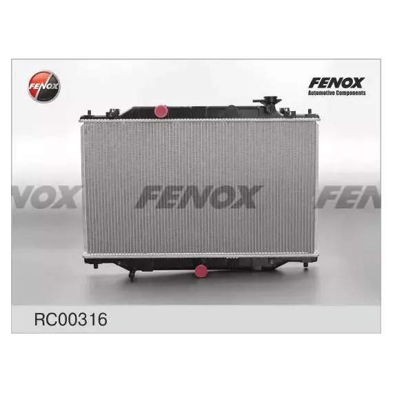 Радиатор охлаждения Fenox RC00316 - FENOX арт. RC00316
