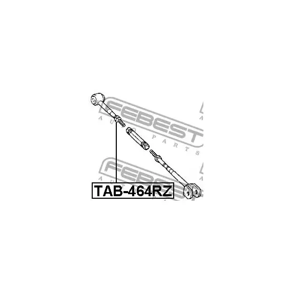 Рычаг подвески прав Febest TAB-464RZ