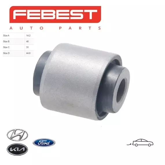 Сайлентблок задней цапфы FEBEST FDAB034 для а/м Ford, Hyundai, Kia