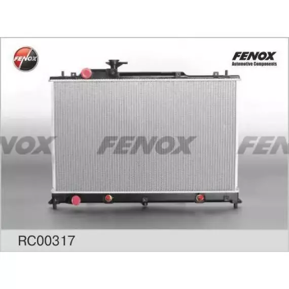 Радиатор охлаждения Fenox для а/м Mazda CX7 2.3 с 2007 г.в. AT 758x450x16, паяный - FENOX арт. RC00317