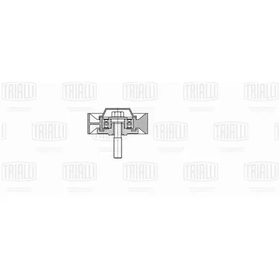 Ролик приводного ремня Skoda Fabia 10- 1.2i (только ролик) Trialli - Trialli арт. CM5105