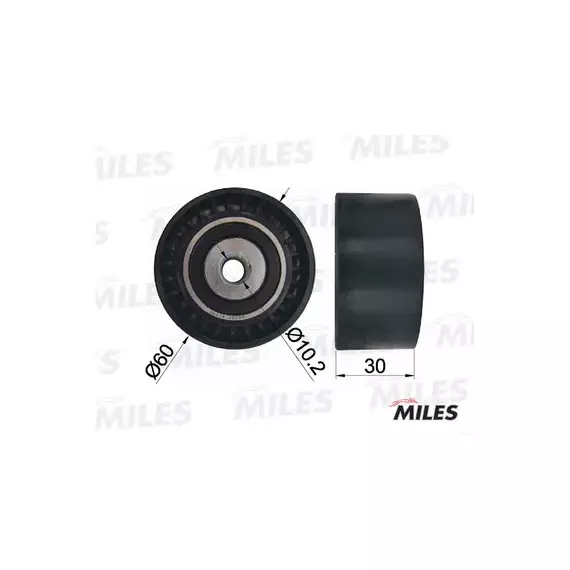 Ролик ремня ГРМ "Miles" CITROEN C3/C4/C5/FORD FOCUS 1.4/1.6 02- - MILES арт. AG02081
