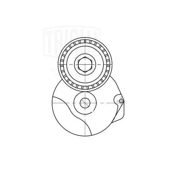 Ролик приводного ремня с натяжым механизмом BMW X5 (10-) 3.0d генератора, CM 5286
