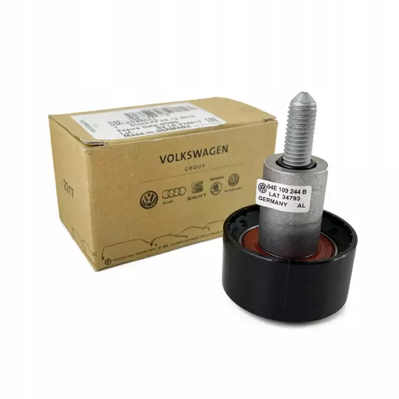 Ролик обводной ремня ГРМ оригинал VAG 04E109244B - VAG (VW/Audi/Skoda/Seat) арт. 04E109244B