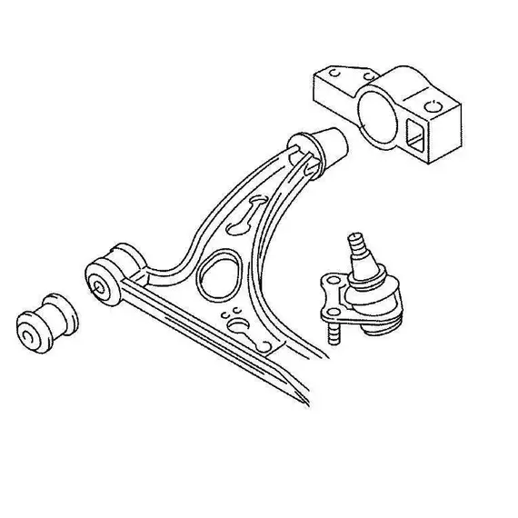 Сайлентблок MERCEDES-BENZ C180 W204/S204