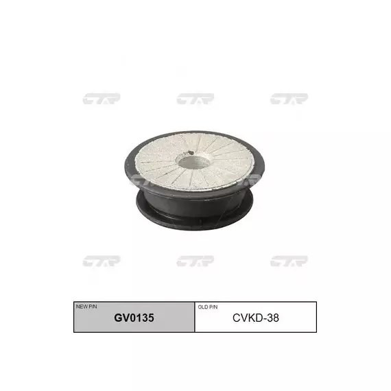 (ЗАМЕНА=CVKD-38) Сайлентблок переднего подрамника задний CHEVROLET AVEO II T250/T255 (2005-2016)