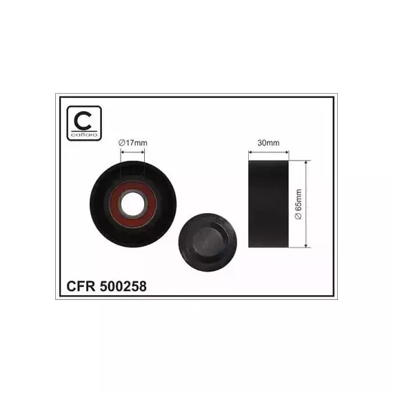 Ролик Caffaro 500258 - Caffaro арт. 500258