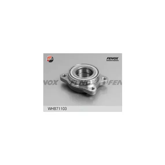 m/1337878/FENOX/Ступица Audi A4 00-04, 04-, A6 97-05, A8 97-00 в сборе с подшипником, передняя