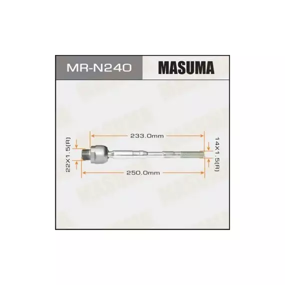 Тяга рулевая перед прав лев Masuma MR-N240 - Masuma арт. MR-N240