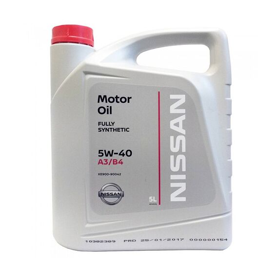 Масло моторное NISSAN 5W-40 (5 л.)
