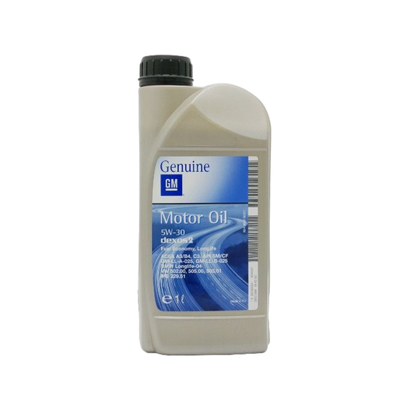 Масло моторное GM 5W-30 Dexos2 (1 л.)