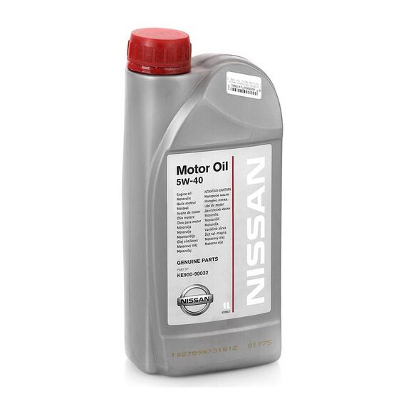 Масло моторное NISSAN 5W-40 (1 л.)